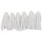 30" LED Lighted White Ghost Outdoor Halloween Lawn Stakes Set, 6ct.